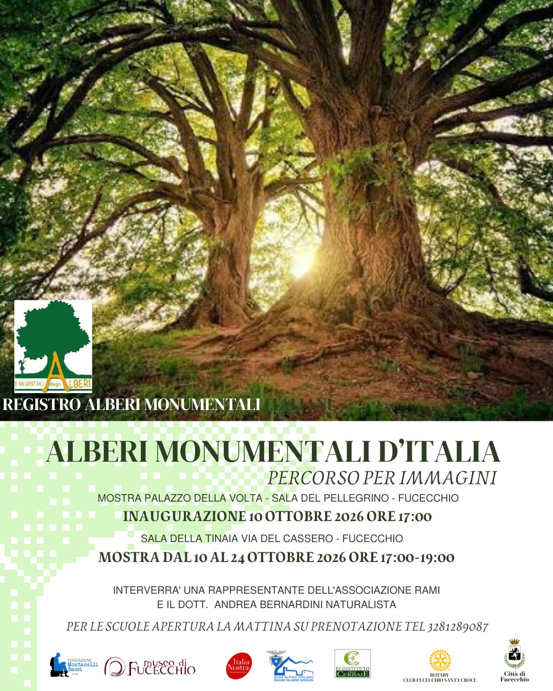 Mostra fotografica itinerante alberi monumentali
